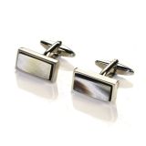 Rectangular Oxhorn Cufflinks