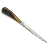 Abbeyhorn Oxhorn Paper Knife