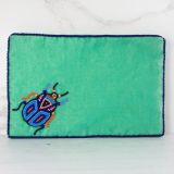 My Doris Beaded Beetle Bag - Large, Tourquise