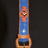 Buckle on an Indigo Maya belt