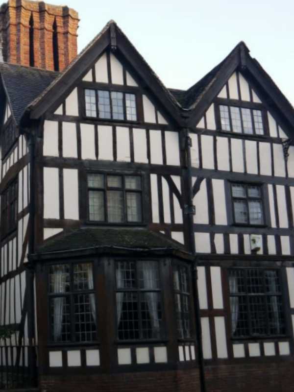 Tudor Frontage of The Old House