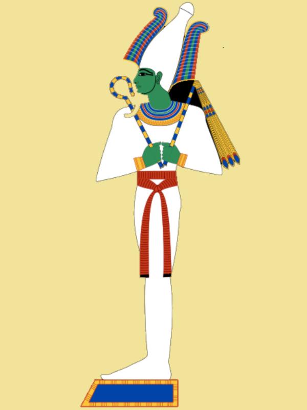 Osiris with Scepter and Crook