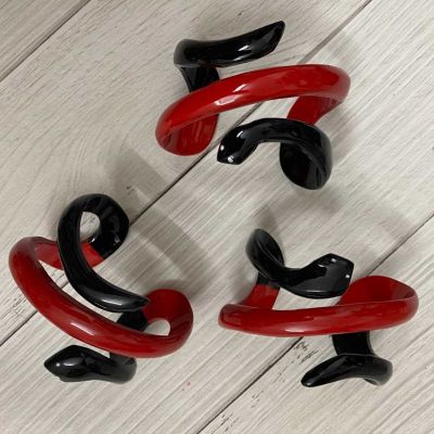 Jewellery Red lacquer snake bracelet