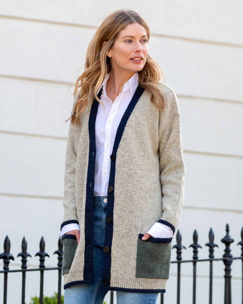 celtic and co boyfriend cardigan