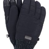 Barbour Black Baffle Gloves