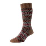 fellcroft fairisle boot socks