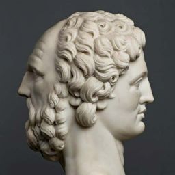 Bust of the Roman God Janus
