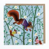 Kapelki Art Squirrels Card