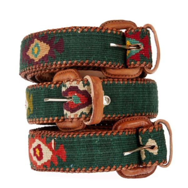 Pine woven belt