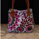 Brightly Coloured tote bag.