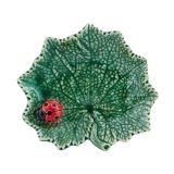 Ragwort Leaf with Ladybird