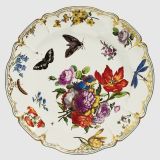 Nymphenburg Butterfly Pattern Plate