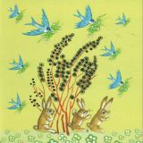 Kapelki Arts Rabbits with Swifts