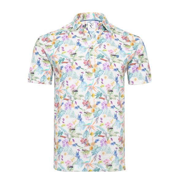 R2Amsterdam Floral Short Sleeve Shirt
