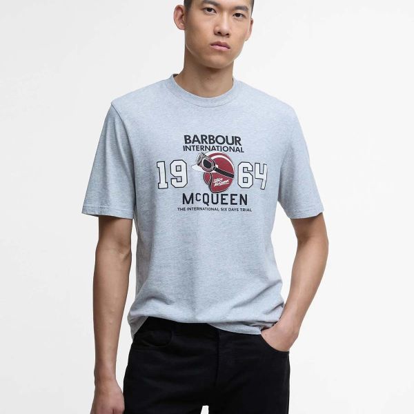 Barbour International Giles Steve McQueen Graphic T-Shirt