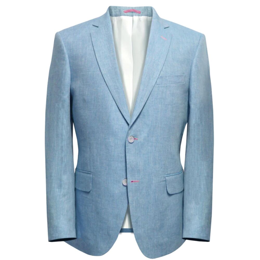 SS24 Mazzelli Sky linen jacket £299