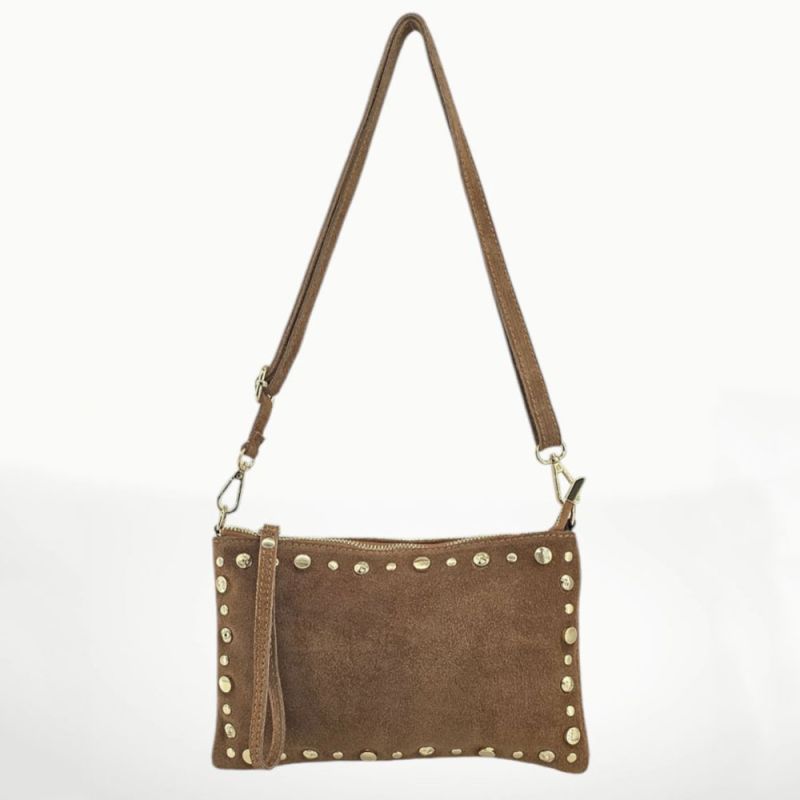 Boho Suede Bag with strap