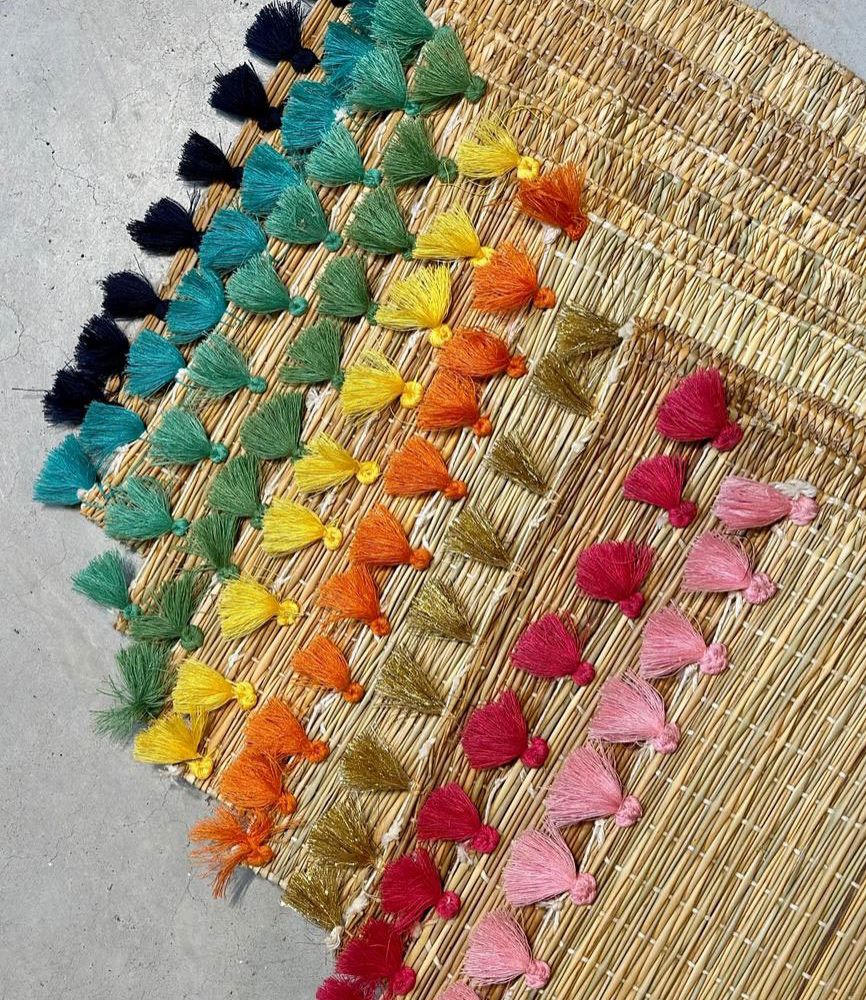 Moroccan Placemats with tassels