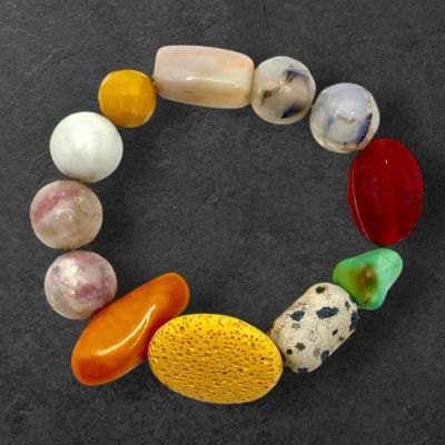AW2025 Jewellery | Stone Bracelets