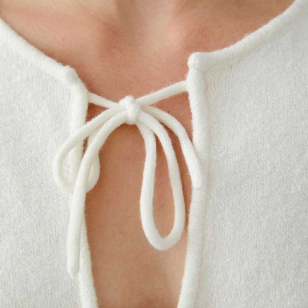Oui Cardigan - gardenia