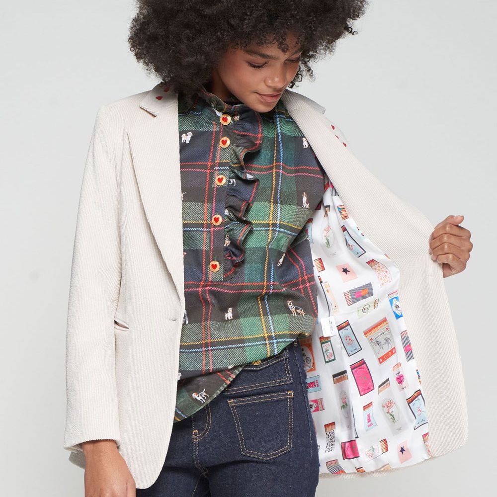 Vilagallo Jacket Rock Emb Pana Crud