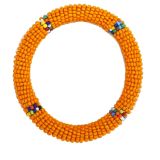 Maasai beaded bangle