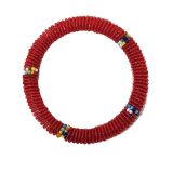 Maasai beaded bangle