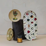 Enamelled Metal Tray