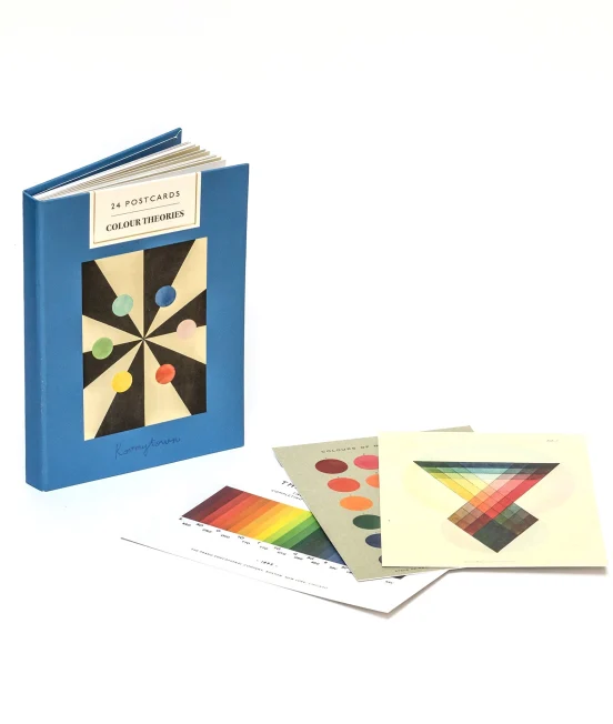 24 individually designed postcards - lovely colours