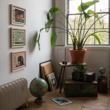 Vintage Stamp A3 Artworks (Framed)