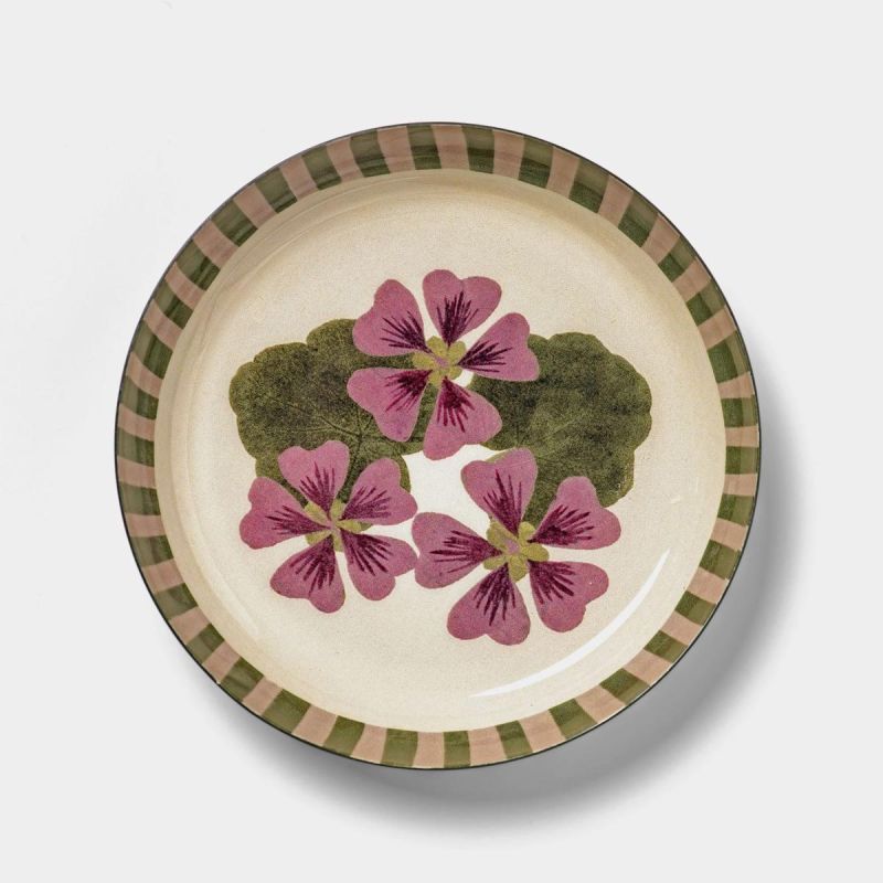 SS26-Homeware-Enamel-tray-Geranium Enamel tray Geranium