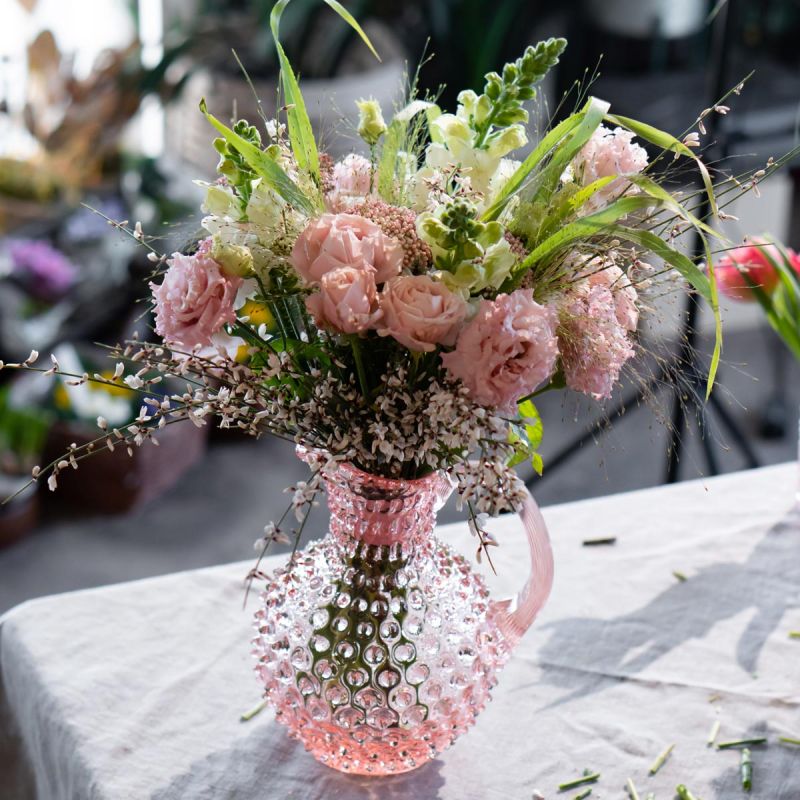 SS26-Homeware-Rosaline-Hobnail-jug Rosaline Hobnail jug