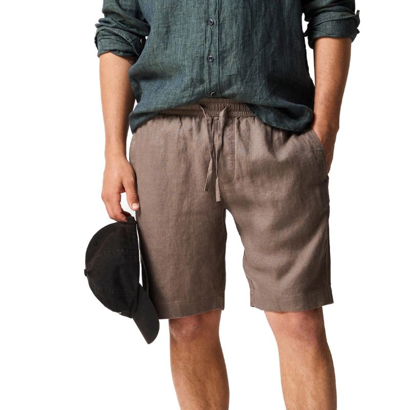 SS26-Mens-Rodd-&-Gunn-driftwood-The-Gunn-9'-short Rodd & Gunn driftwood The Gunn 9' short