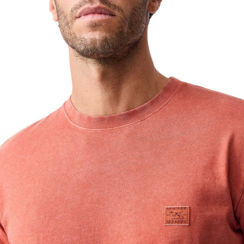 SS26-Mens-Rodd-&-Gunn-ginger-t-shirt Rodd & Gunn dusty ginger t shirt