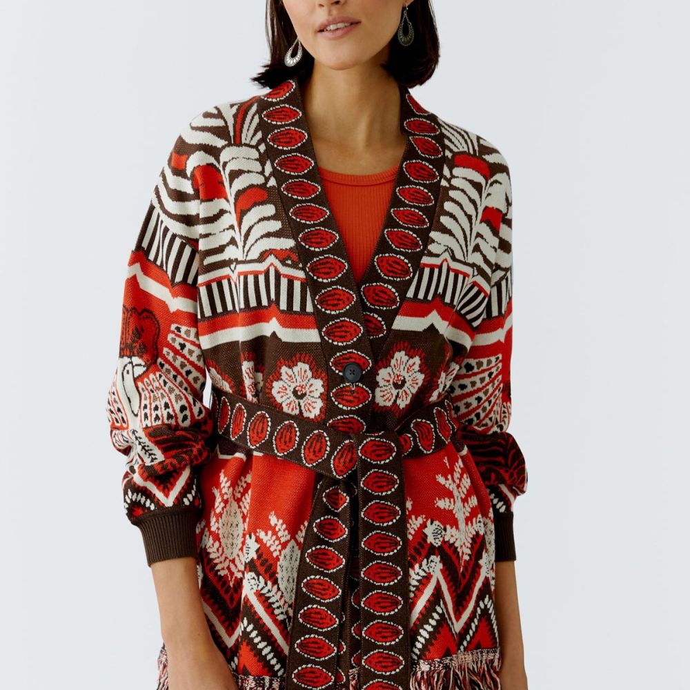 SS26-OUI-Cardigan-jacket OUI Cardigan jacket