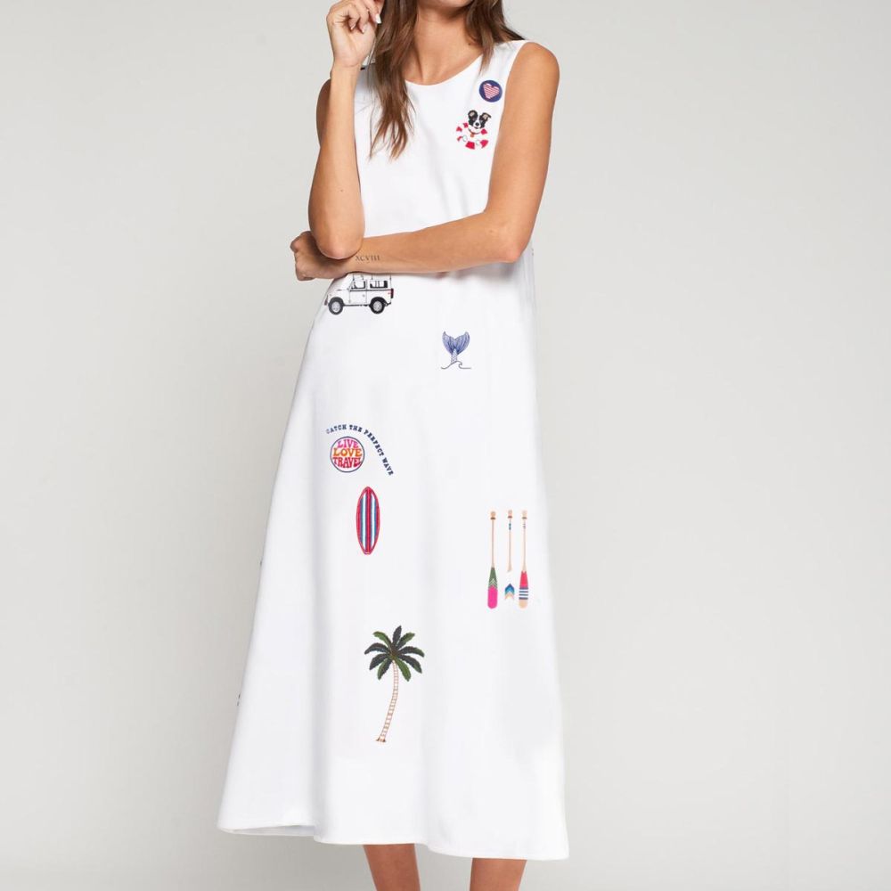 SS26-Vilagallo-White-Embroidered-surf-dress-1 Vilagallo White Embroidered surf dress