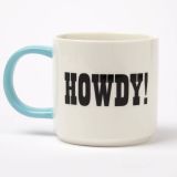 Snoopy Howdy Mug reverse view