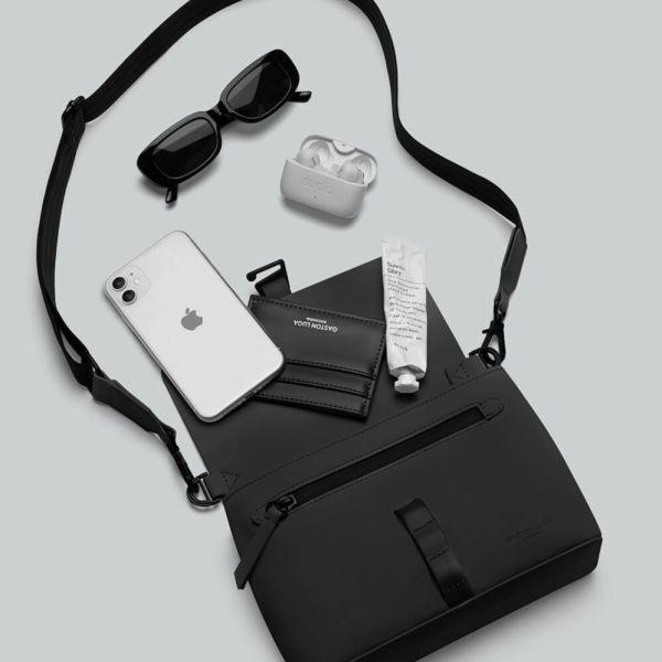 SS26-Gaston-Luga-Splash-waterproof-crossbody-bag-black-1 Gaston Luga Splash waterproof crossbody bag black