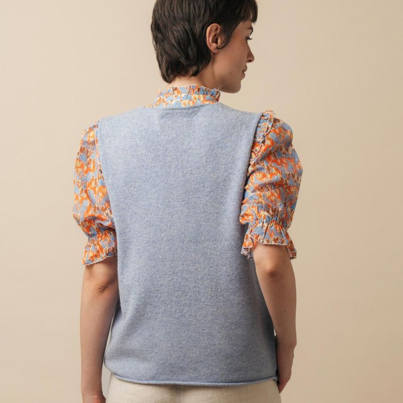 SS26-Womens-Eribe-Corry-V-Neck-Tank-Top-Pale-Lavender-2 Eribé Corry V-Neck Tank Top Lavender