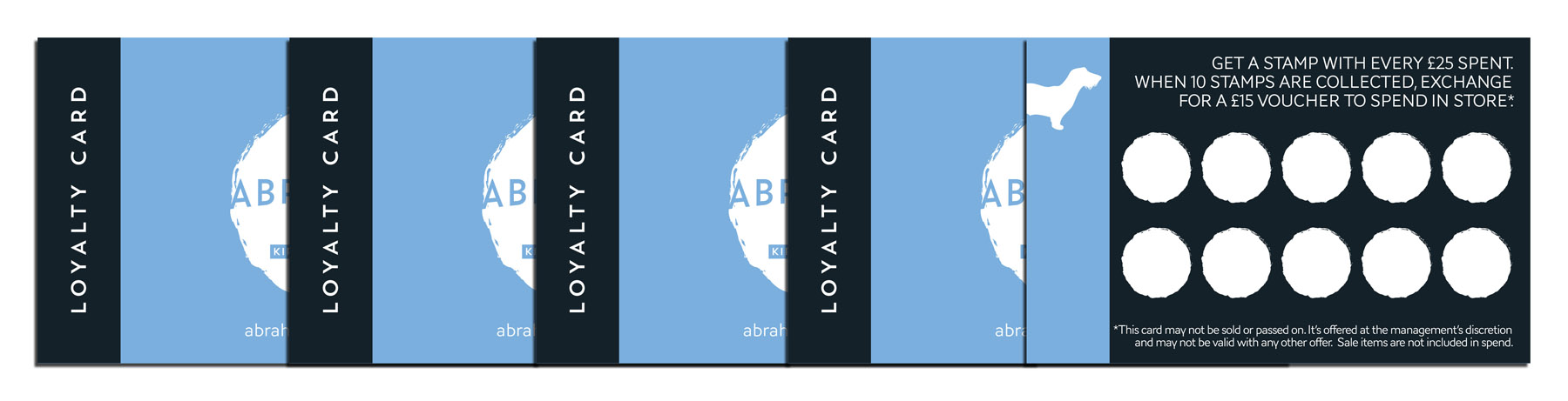 Loyalty Card Strip
